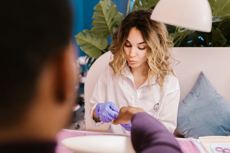 Pampering services at the airport