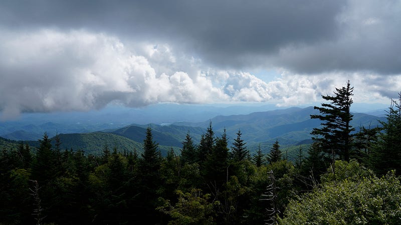 Smoky Mountain Clouds captured by Michael Bryant