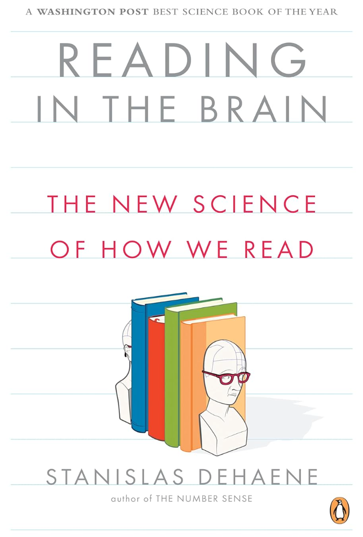 Cover of "Reading in the Brain" by Professor Stanislas Dehaene