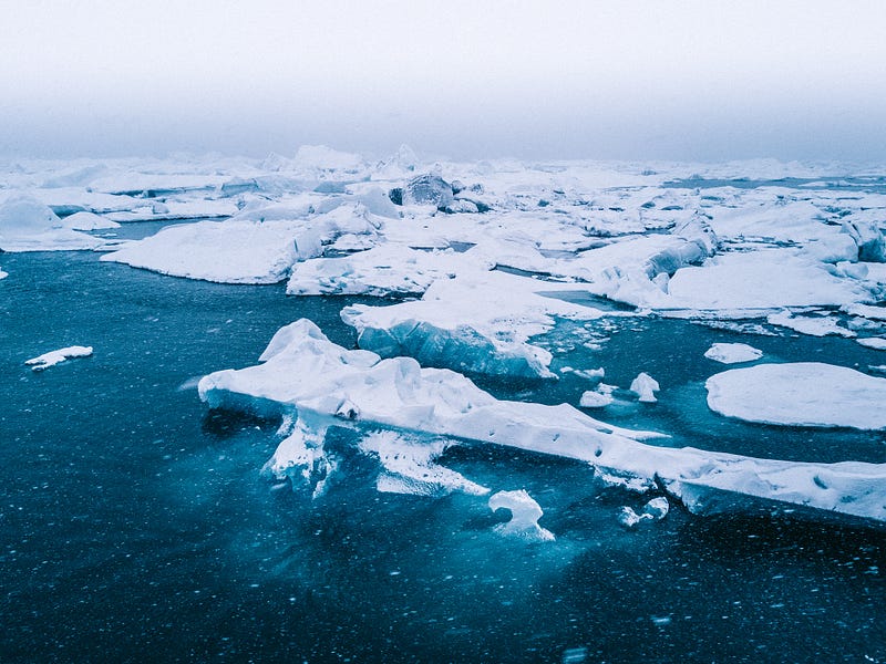 Formation process of sea ice