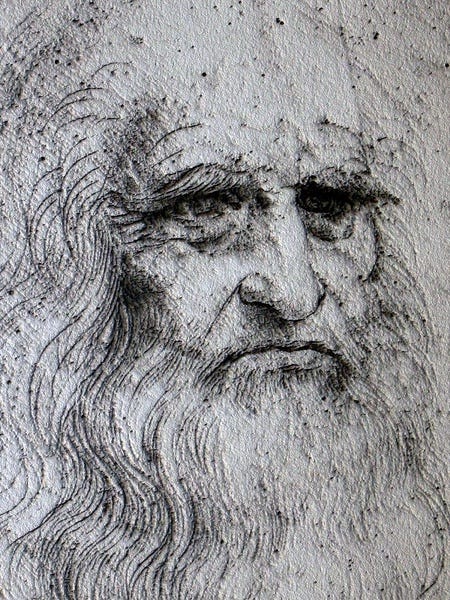 Portrait of Leonardo da Vinci