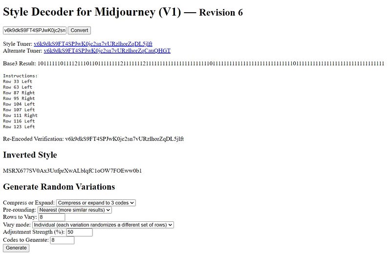 Conversion results from Style Decoder