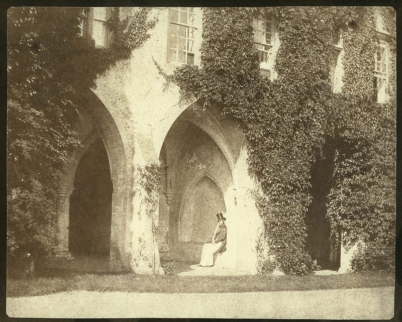 First Paper Photograph by William Henry Fox Talbot