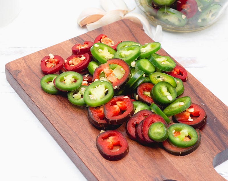 Jalapeños promoting weight loss and digestion