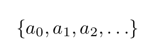 Sequence representation