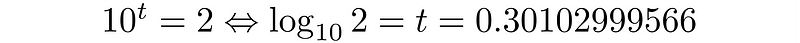 Initial step for binary conversion