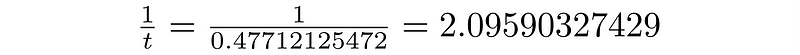 Fraction for base 3 conversion