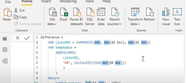 Example of DAX Usage in Power BI