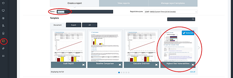 Accessing Generated Reports