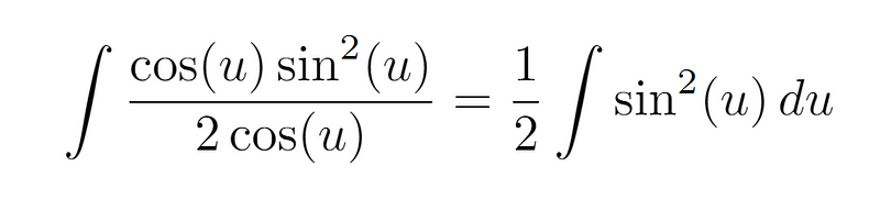 Fundamental trigonometric relationship