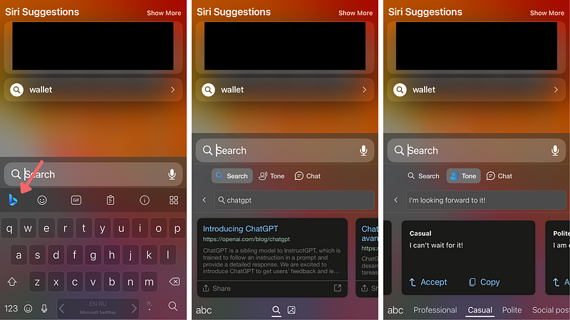 SwiftKey keyboard features