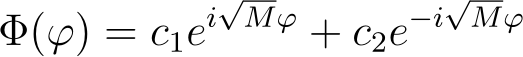 Image illustrating characteristic equation results