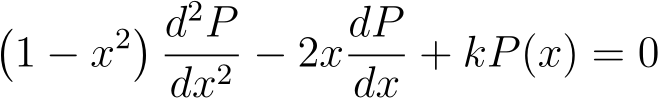 Image depicting Legendre Equation