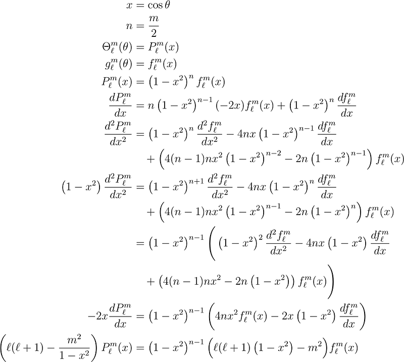 Image showing term calculations