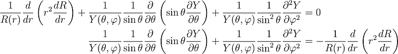 Image showing separation of variables