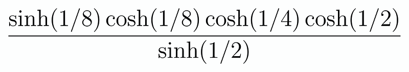 Adjusted product equation