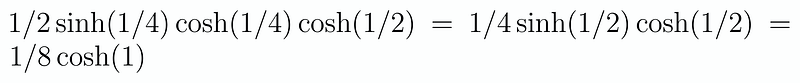 Simplified numerator