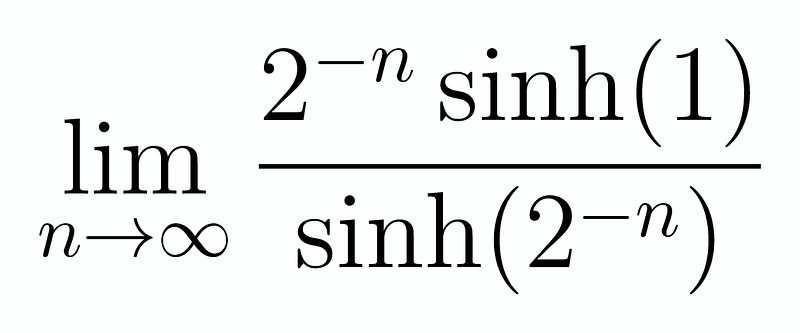 Resulting infinite product