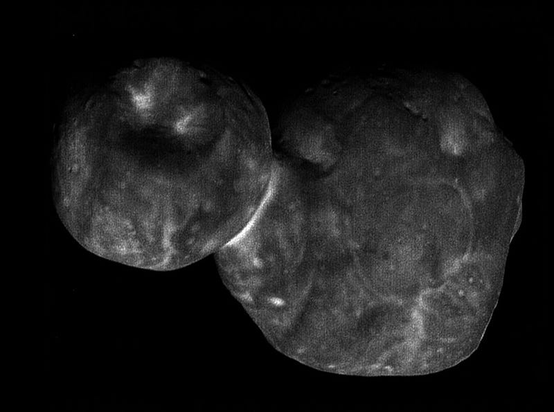 New Horizons Probe Image of MU69-Ultima Thule