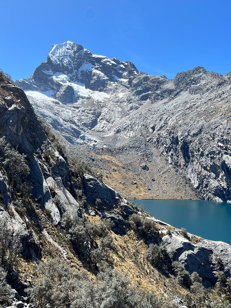 Current view of Churup Peak